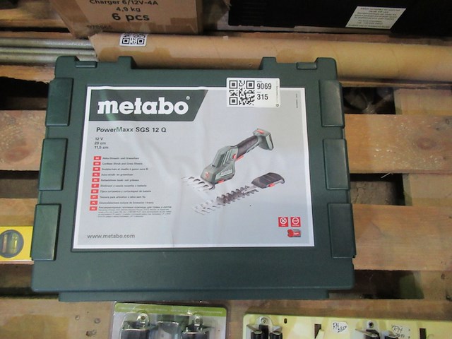 Accu struik/grasschaar (body) metabo, powermaxx sgs 12 q - afbeelding 4 van  4