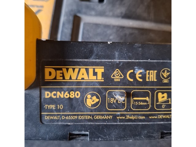 Accu tacker dewalt, dcn680 - afbeelding 4 van  7