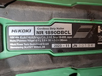Accu tacker hikoki, nr1890 dbcl, bouwjaar 2023 - afbeelding 5 van  7