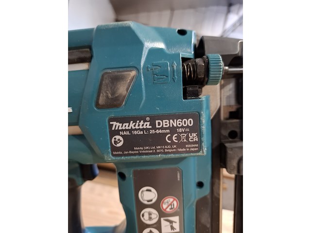 Accu tacker makita, dbn600, bouwjaar 2021 - afbeelding 3 van  8