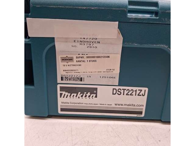 Accu tacker, makita, lxt dst221, 2023 - afbeelding 9 van  9