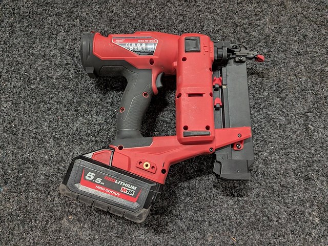 Accu tacker milwaukee, m18 vn18gs, bouwjaar 2023 - afbeelding 9 van  15