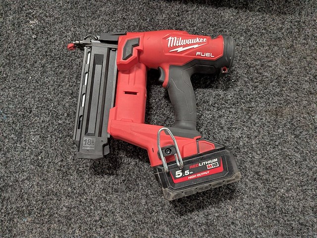 Accu tacker milwaukee, m18 vn18gs, bouwjaar 2023 - afbeelding 10 van  15