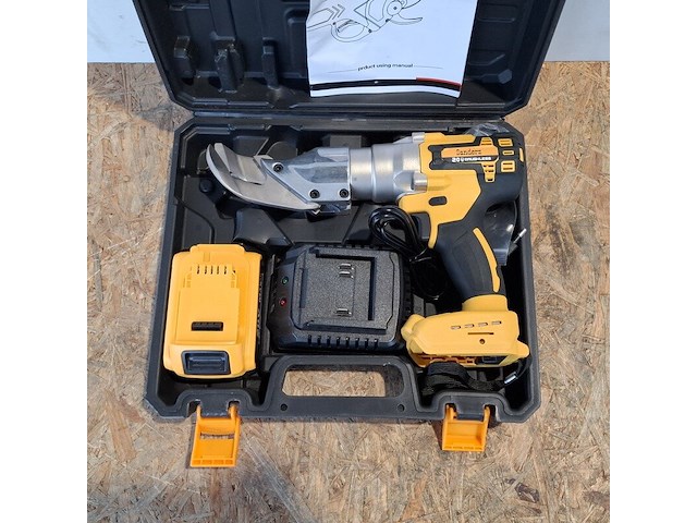 Accu takkenschaar 28mm, geel - afbeelding 2 van  11