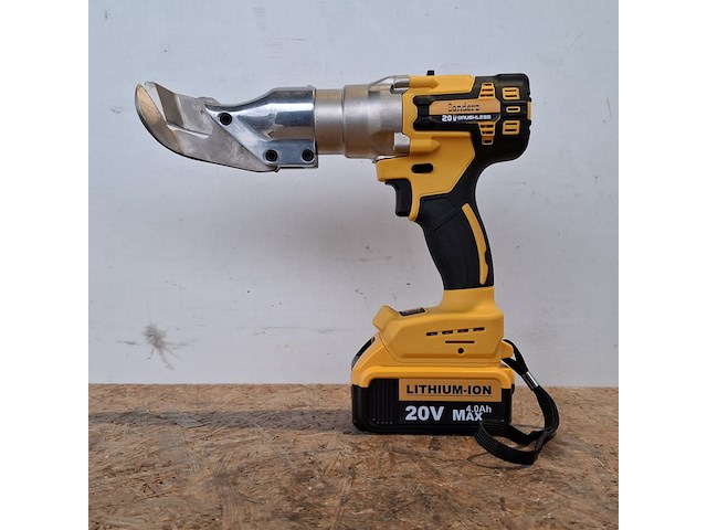 Accu takkenschaar 28mm, geel - afbeelding 1 van  11