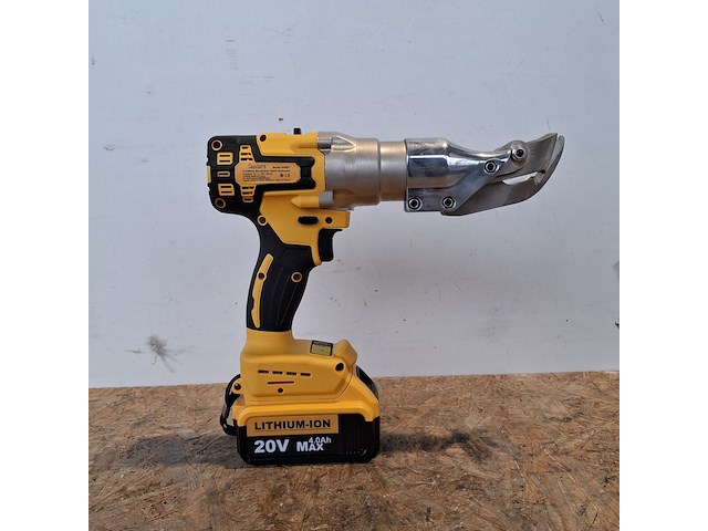 Accu takkenschaar 28mm, geel - afbeelding 7 van  11