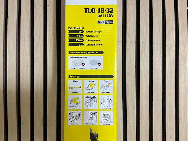 Accu takkenschaar kärcher, tlo 18-32 - afbeelding 6 van  6