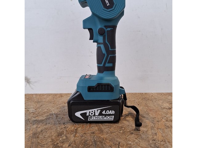 Accu takkenzaag 4 inch, blauw - afbeelding 3 van  9