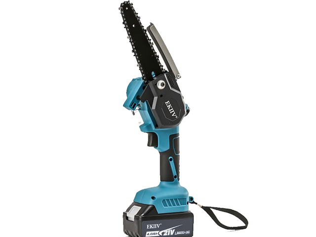 Accu takkenzaag | 4 inch sanderz, blauw, 2025 - afbeelding 1 van  2