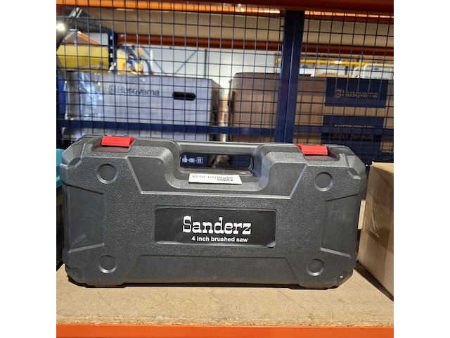 Accu takkenzaag | 4 inch sanderz, blauw, 2025 - afbeelding 2 van  2