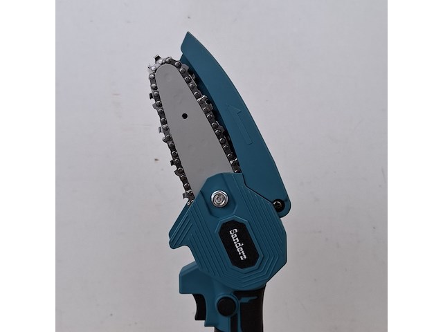 Accu takkenzaag | 4 inch, sanderz, blauw, 2025 - afbeelding 2 van  9