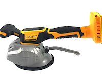 Accu tegelzetmachine | 20v sanderz, geel, 2025 - afbeelding 1 van  3