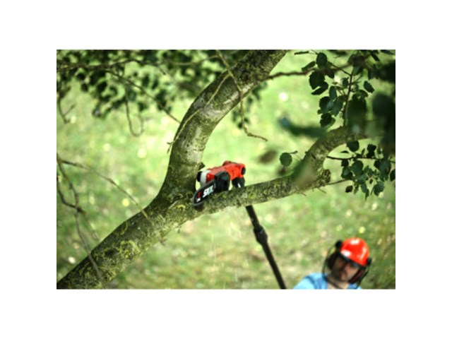 Accu telescopische kettingzaag skil, 0650ca, zwart/rood - afbeelding 3 van  3
