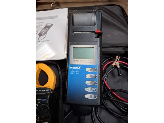 Accu tester, midtronics, mdx-600 - afbeelding 2 van  7