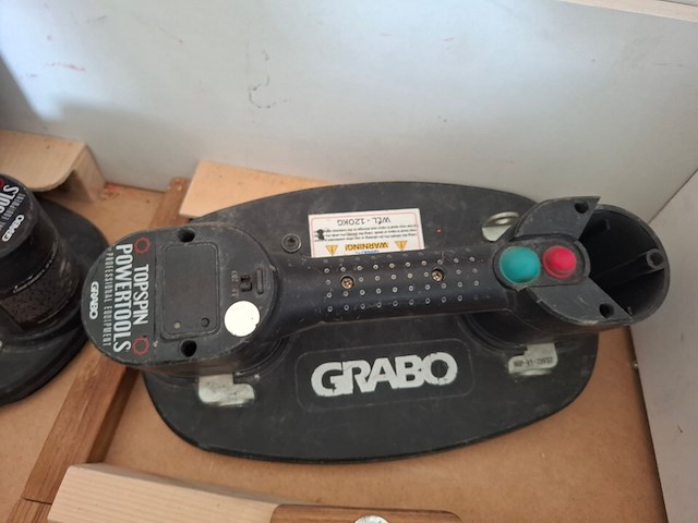 Accu vacuüm zuignapset topspin powertools, grabo - afbeelding 6 van  12