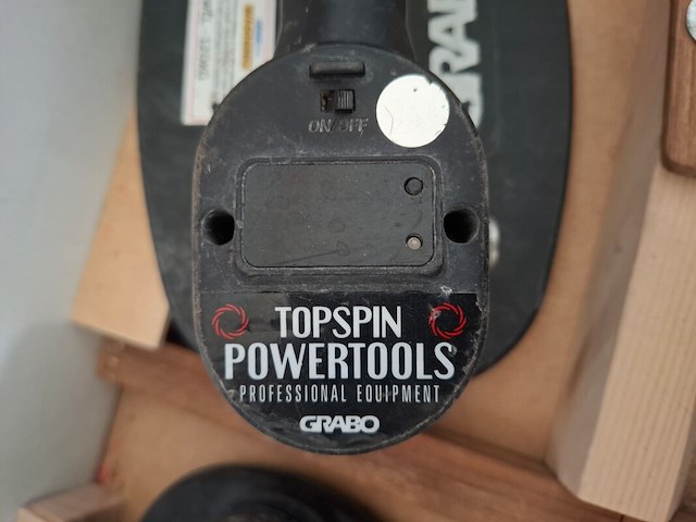 Accu vacuüm zuignapset topspin powertools, grabo - afbeelding 7 van  12