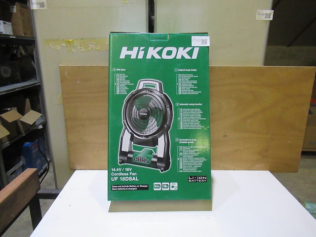 Accu ventilator 18v hikoki, uf 18dsal - afbeelding 3 van  3