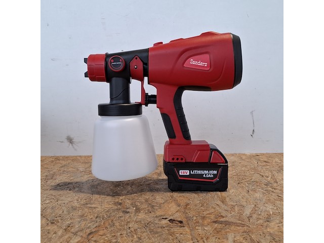 Accu verfspuit, rood, 2026 - afbeelding 1 van  9