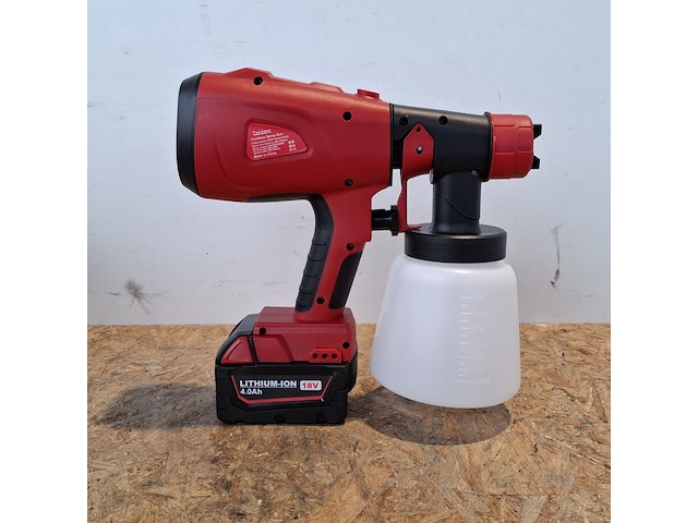 Accu verfspuit, rood, 2026 - afbeelding 4 van  9