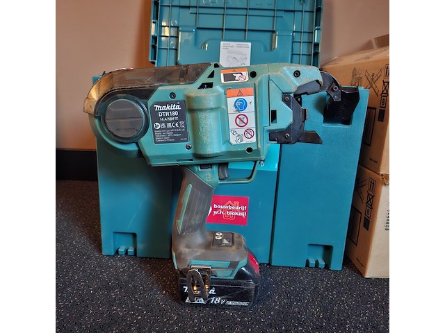 Accu vlechtmachine makita, dtr180, bouwjaar 2022 - afbeelding 3 van  9