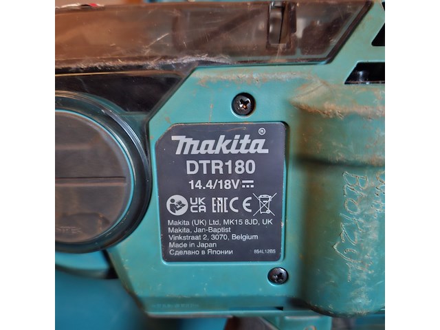 Accu vlechtmachine makita, dtr180, bouwjaar 2022 - afbeelding 4 van  9