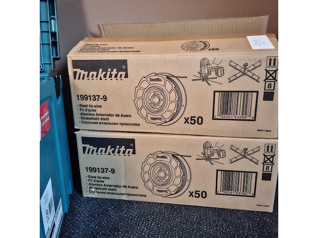 Accu vlechtmachine makita, dtr180, bouwjaar 2022 - afbeelding 9 van  9