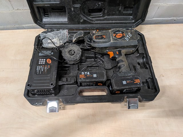 Accu vlechtmachine voor bewapening en vloerverwarming, kyocera, tjep ep 40 - afbeelding 3 van  15