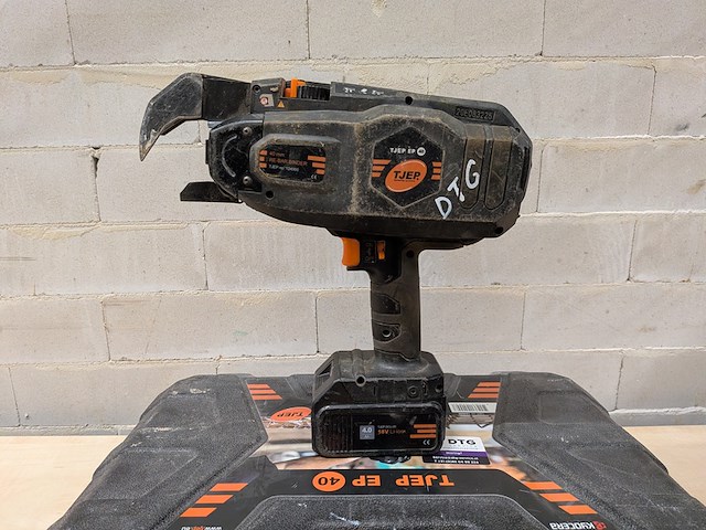 Accu vlechtmachine voor bewapening en vloerverwarming, kyocera, tjep ep 40 - afbeelding 8 van  15