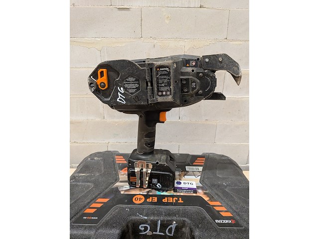 Accu vlechtmachine voor bewapening en vloerverwarming, kyocera, tjep ep 40 - afbeelding 11 van  15