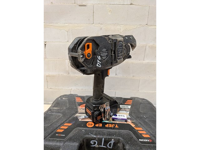 Accu vlechtmachine voor bewapening en vloerverwarming, kyocera, tjep ep 40 - afbeelding 12 van  15