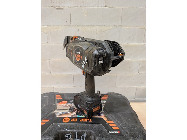 Accu vlechtmachine voor bewapening en vloerverwarming, kyocera, tjep ep 40 - afbeelding 14 van  15