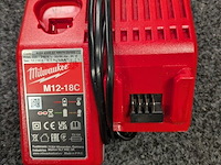 Accu worsten kitspuit milwaukee, c18 pcg, bouwjaar 2022 - afbeelding 11 van  12