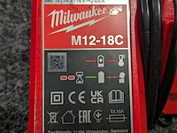 Accu worsten kitspuit milwaukee, c18 pcg, bouwjaar 2022 - afbeelding 12 van  12