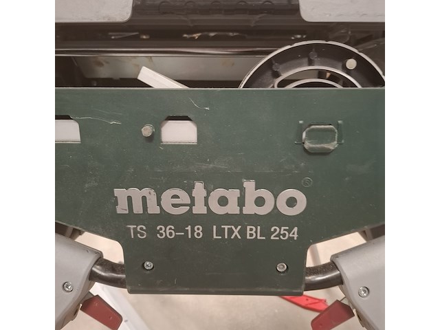 Accu zaagtafel metabo, ts36-18 ltxbl254 - afbeelding 3 van  10
