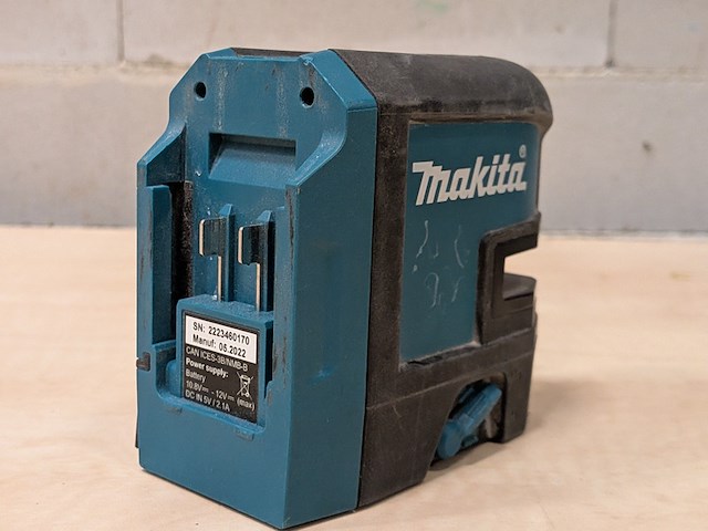 Accu zelfnivellerende kruislijnlaser, makita, sk105d, 2022 - afbeelding 10 van  13