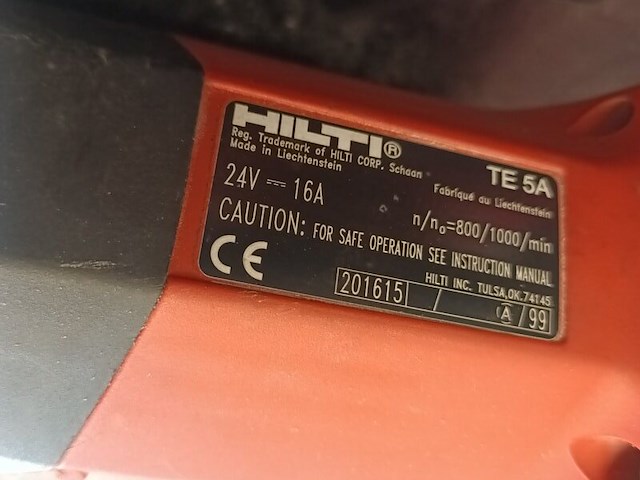 Accuboorhamer, hilto, te 5 a - afbeelding 6 van  7