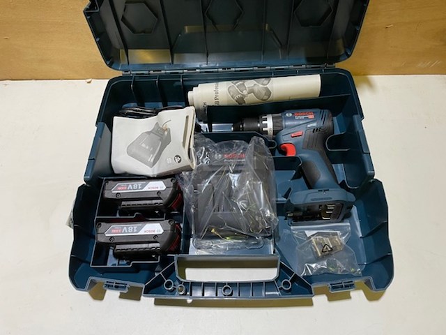 Accuboormachine set 18v bosch, gsb 18v-45 - afbeelding 2 van  2