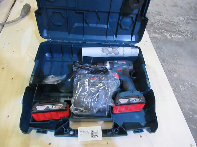 Accuboormachine set 18v bosch, gsb 18v-45 - afbeelding 1 van  1