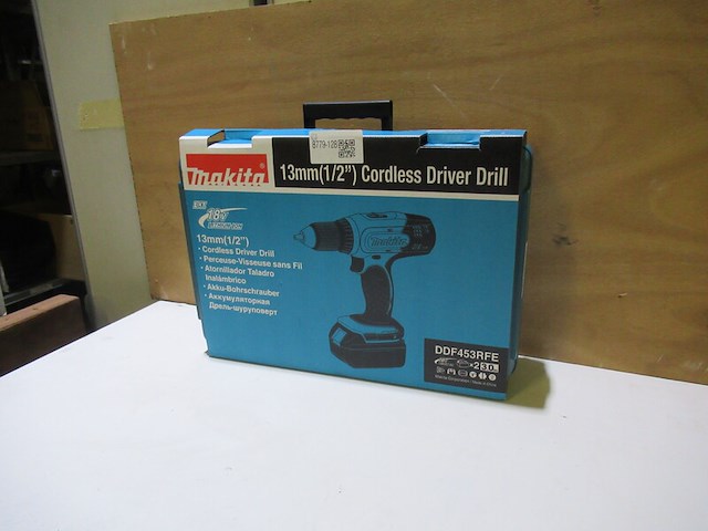 Accuboormachine set 18v makita, ddf453rfe - afbeelding 4 van  4