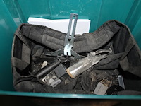 Accubovenfreesbody makita dfe50 met diverse accessoires in mbox. - afbeelding 2 van  3