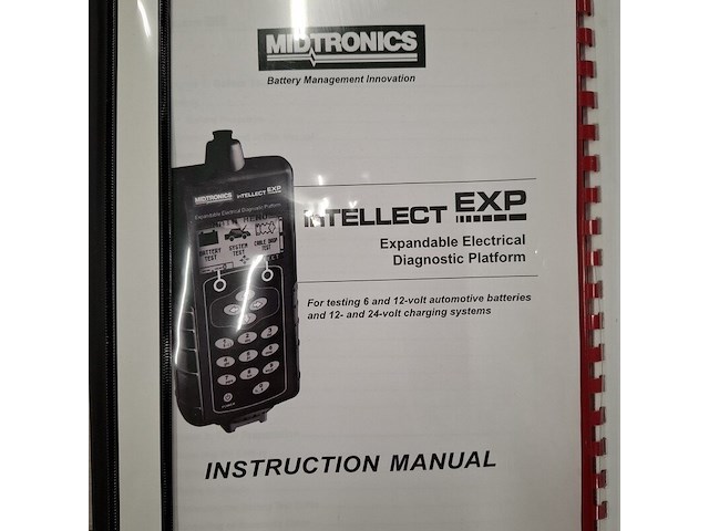 Accudiagnoseapparaat met toebehoren, midtronics, exp-1000 - afbeelding 9 van  9