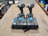 Accugereedschapsset, makita
