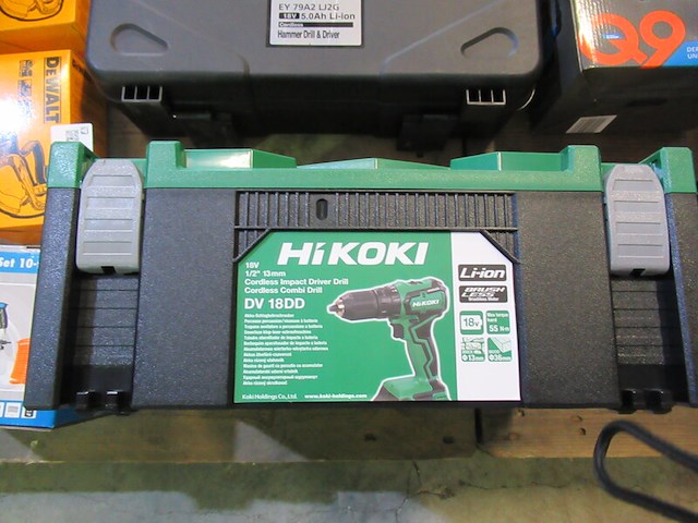 Accuklopboormachine set 18v hikoki, dv 18dd - afbeelding 1 van  4