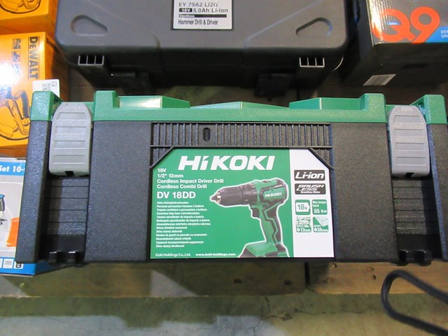 Accuklopboormachine set 18v hikoki, dv 18dd - afbeelding 2 van  4
