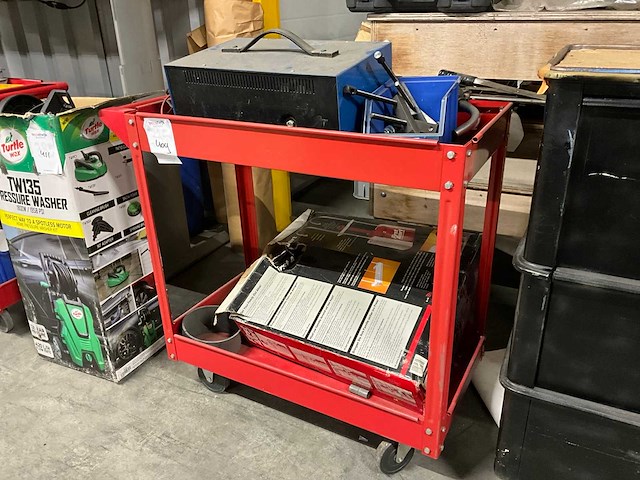 Acculadder en transportwagen - afbeelding 1 van  4