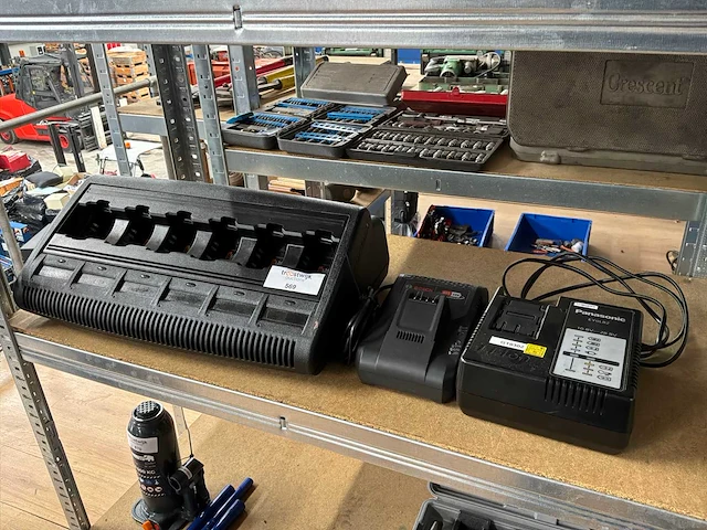 Acculader (3x) - afbeelding 1 van  4