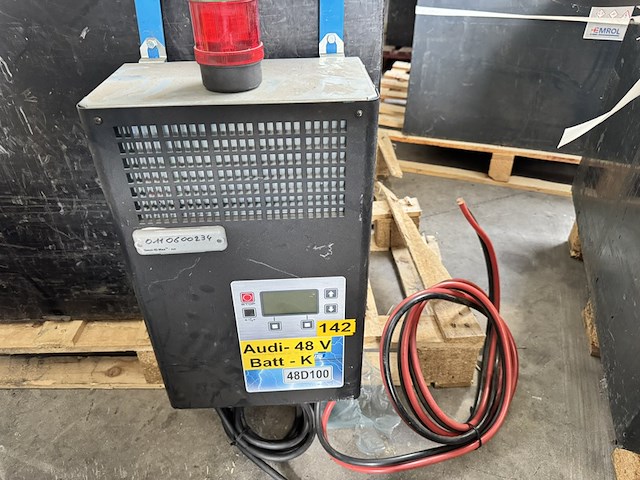 Acculader, axima, flexis 48d100, zwart - afbeelding 1 van  4