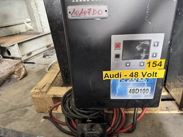 Acculader, axima, flexis 48d100, zwart - afbeelding 2 van  4