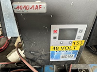 Acculader, axima, flexis 48d100, zwart - afbeelding 2 van  4