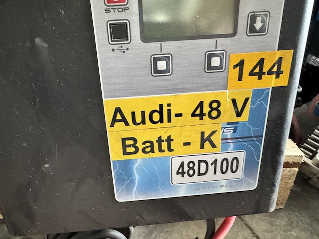 Acculader, axima, flexis 48d100, zwart - afbeelding 2 van  4